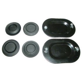 1964-1973 MERCURY COUGAR 10-Piece Floor Drain Plug Set - GMK302051264S