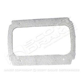 1964-1966 FORD MUSTANG Driver And Passenger Side Pair Of Tail Light Bezel Gaskets - GMK302084364P