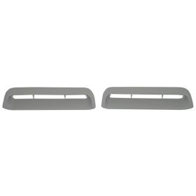 1967-1968 FORD MUSTANG Driver And Passenger Side Pair Of Hood Louver Plates For Gt Models - GMK302125567P