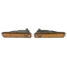1963-1964 CHEVROLET NOVA Passenger Side Amber Park Light Assembly - GMK401007163R