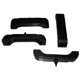 Chevrolet Camaro 1973-1975 4-piece Set Of Radiator Mount Cushions For Models With 3-row-radiators - GMK4012326681S