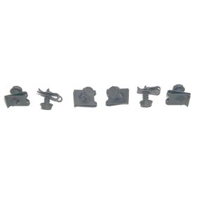 1967-1968 CHEVROLET CAMARO Lower Grille Molding Hardware Kit - GMK4020055674S