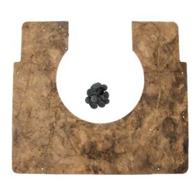 1967-1969 CHEVROLET CAMARO Hood Insulation Pad With Replacement Style Clips For Models With - GMK402020269S