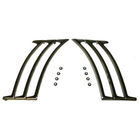 1969-1969 CHEVROLET CAMARO Body Louver Set Pair For Qtr Rs Or Style Includes Hardware - GMK402061569P