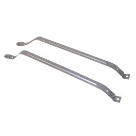 1967-1969 Chevrolet Camaro Pair Of Edp Coated Fuel Tank Straps
