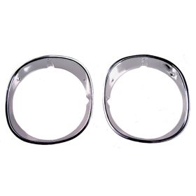 1970-1973 CHEVROLET CAMARO Driver And Passenger Side Pair Of Head Light Bezels - GMK402106070P