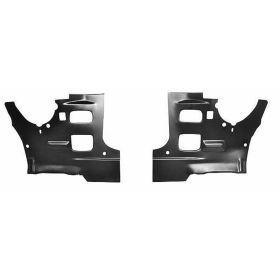 1968-1972 PONTIAC TEMPEST Driver And Passenger Side Pair Of Rocker To Cowl Reinforcements - GMK4032406686P