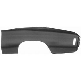 1970-1972 CHEVROLET MALIBU Driver Side Outer Quarter Panel Skin - GMK403360070L