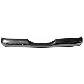 1955-1959 Chevrolet Pickup Chevy Fullsize C/k Premium Us Chrome Rear Bumper Face Bar For Stepside Models - Best Value ®