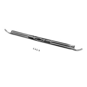 1967-1972 CHEVROLET SUBURBAN Chrome Door Sill Plate With Bowtie Logo - GMK4143575671
