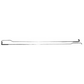 1969-1972 Chevrolet Blazer (fullsize) Driver And Passenger Side Pair Of Tailgate Latch Rods For Fleetside-models - Best Value ®