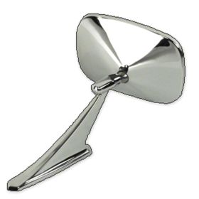 1969-1970 Pontiac Tempest Driver Side Non Remote Outside Rearview Mirror With Hardware - Goodmark Brand - GMK432041069