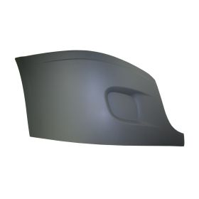 2008-2015 Freightliner Cascadia - Front Passenger Side Front Bumper Cover Without Fog Light Hole - HDB010203R