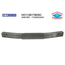 2007-2011 Honda Civic Coupe Rear Bumper Impact Bar - Capa Certified ® - HO1106179DSC-2