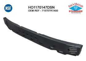 2013-2015 Honda Civic- Sedan Rear Bumper Absorber- High Density Foam- 2.4L- Diamond Standard- Nsf Certified - HO1170147DSN-2