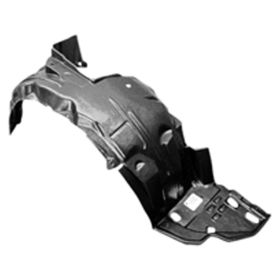 Honda Insight 2010-2014 Passenger Side Front Fender Inner Fender Liner - HO1249136