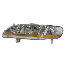 Honda Accord Coupe 1998-2000 Driver Side Head Light Lens And Housing - HO2502111 OEM# 33151S84A01