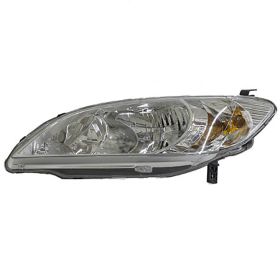 2004-2005 Honda Civic Hybrid Head Lamp Driver Side HQ - OEM# 33151S5AA51 - HO2502121-3