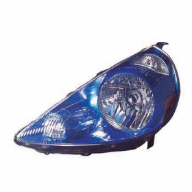 2007-2008 Honda Fit Headlamp Unit  Lh (Driver Side)- Blue (Vivid) Inner - HO2502132-2