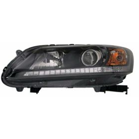 2013-2015 Honda Accord Sedan Driver Side Halogen Head Light Assembly - Best Value ® - HO2502151