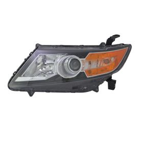 2014-2017 Honda Odyssey Driver Side Halogen Headlight Assembly - Best Value ® - HO2502154