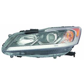 2016-2017 Honda Accord Sedan Head Lamp Driver Side Halogen Lx HQ - OEM# 33150T2AA61 - HO2502168-3