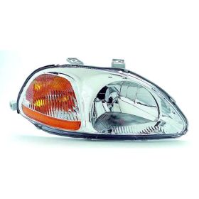 Honda Civic Coupe 1996-1998 Passenger Side Head Light Lens And Housing - HO2503110 OEM# 33101S01305