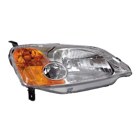 Honda Civic Hybrid 2003 Passenger Side Head Light Assembly - HO2503116 OEM# 33101S5AA01