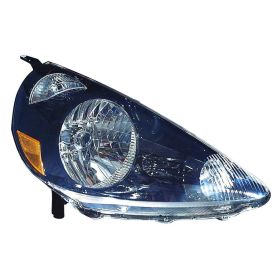 2007-2008 Honda Fit Head Lamp Passenger Side Black HQ - OEM# 33101SLNA01ZC - HO2503131-3