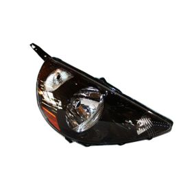 2007-2008 Honda Fit Head Lamp Passenger Side Black HQ - OEM# 33101SLNA01ZC - HO2503131-3