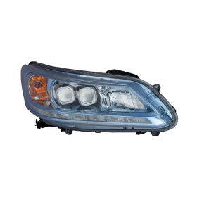 2014-2015 Honda Accord Hybrid Head Lamp Passenger Side Led Plug-In HQ - OEM# 33100T3VA51 - HO2503164-3