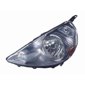 2007-2008 Honda Fit Head Lamp Driver Side Silver(Code Nh642M) HQ - OEM# 33151SLNA01ZE - HO2518124-3