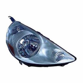 2007-2008 Honda Fit Head Lamp Passenger Side White(Code Nh578) HQ - OEM# 33101SLNA01ZD - HO2519119-3