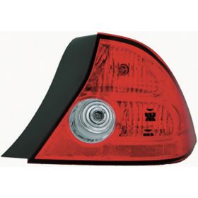 Honda Civic Coupe 2004-2005 Passenger Side Outer Tail Light Lens And Housing - HO2801155 OEM# 33501S5PA11