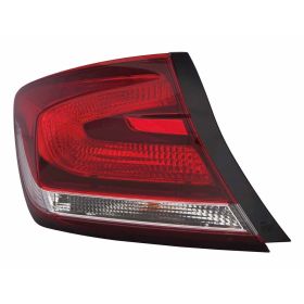 2013-2015 Honda Civic Sedan Driver Side Outer Tail Light Assembly - Best Value ® - HO2804102