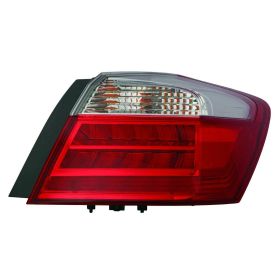 Honda Accord Sedan 2013-2015 Passenger Side Outer Led Tail Light Assembly - HO2805103 OEM# 33500T2AA12