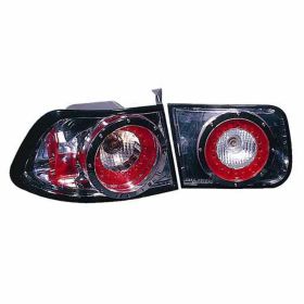 1992-1995 Honda Civic Sedan - Performance Led Tail Light Set - HO2811159