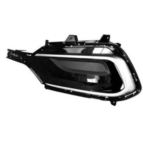 2017-2018 Hyundai Santa Fe Sport - Front Driver Side Bumper Cover Grille - HY1038141