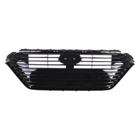 2017-2019 Hyundai Ioniq Hybrid Grille Ptd Black Use W/O Auto Brake System - OEM# 86350G2000EB - HY1200222-3
