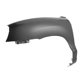 2001-2006 Hyundai Santa Fe Fender Front Driver Side W/Moulding Hole - OEM# 6631126260 - HY1240119-3
