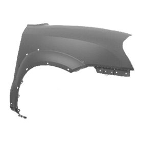 2005-2009 Hyundai Tucson Fender Front Passenger Side W/Cladding Hole - OEM# 663212E110 - HY1241136-3