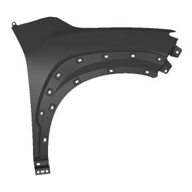 Hyundai Kona 2018-2019 Front Passenger Side Fender - HY1241172