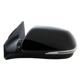 Audi A4 2002-2008 Driver Side Power Door Mirror - AU1320106