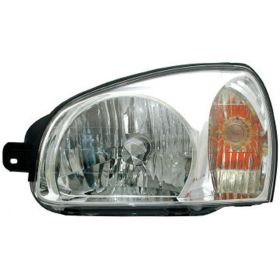 2003-2006 Hyundai Santa Fe Headlamp Assembly  Lh (Driver Side) -From March 4  2003 - HY2502129-2