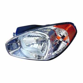 Hyundai Accent Sedan 2006 Driver Side Head Light Assembly - HY2502137 OEM# 921011E010