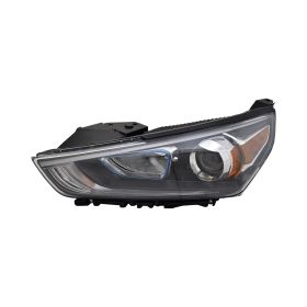 2017-2019 Hyundai Ioniq Hybrid - Driver Side Halogen Headlight Assembly - HY2502231