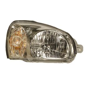 2001-2003 Hyundai Santa Fe Head Lamp Passenger Side To 3/3/03 HQ - OEM# 9210226050 - HY2503121-3