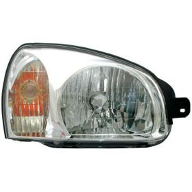 2003-2006 Hyundai Santa Fe Headlamp Assembly  Rh (Passenger Side) -From March 4  2003 - HY2503129-2