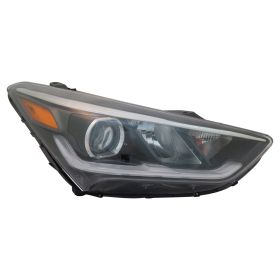 2017-2018 Hyundai Santa Fe (6-7 Seater) Head Lamp Passenger Side Halogen W/O Sport HQ - OEM# 92102B8530 - HY2503211-3
