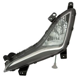 2014-2016 Hyundai Elantra Sedan Driver Side Fog Light Assembly - Best Value ® - HY2592146